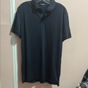 J.Lindeberg Men's Navy Polo Shirt size L